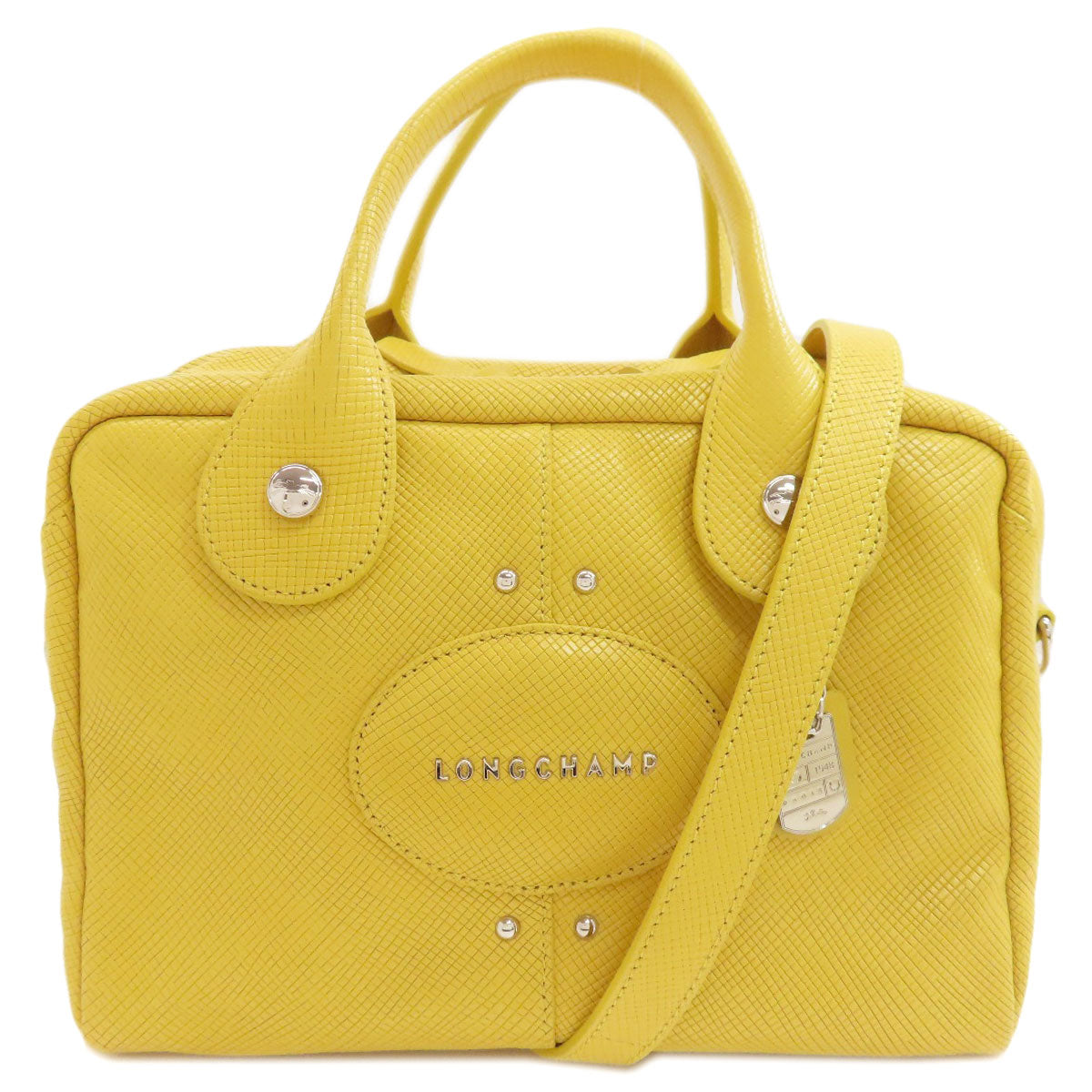 Longchamp 2WAY Handbag Leather Ladies [Used]