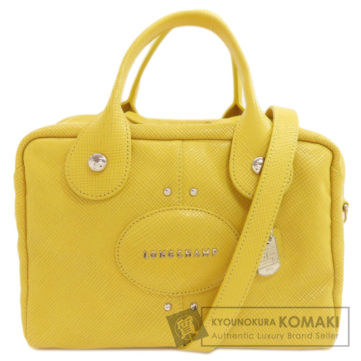 Longchamp 2WAY Handbag Leather Ladies [Used]