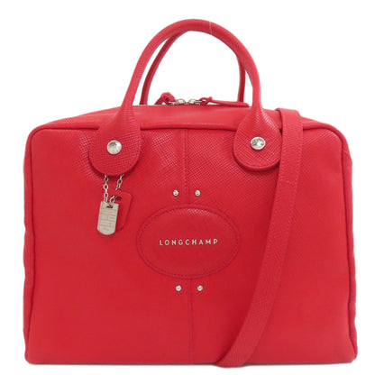 Longchamp 2WAY Handbag Leather Ladies [Used]