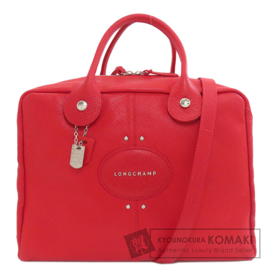 Longchamp 2WAY Handbag Leather Ladies [Used]
