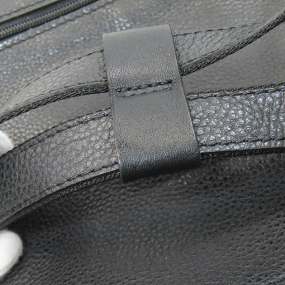 Longchamp logo Backpack Â· Daypack Leather Ladies [Used]