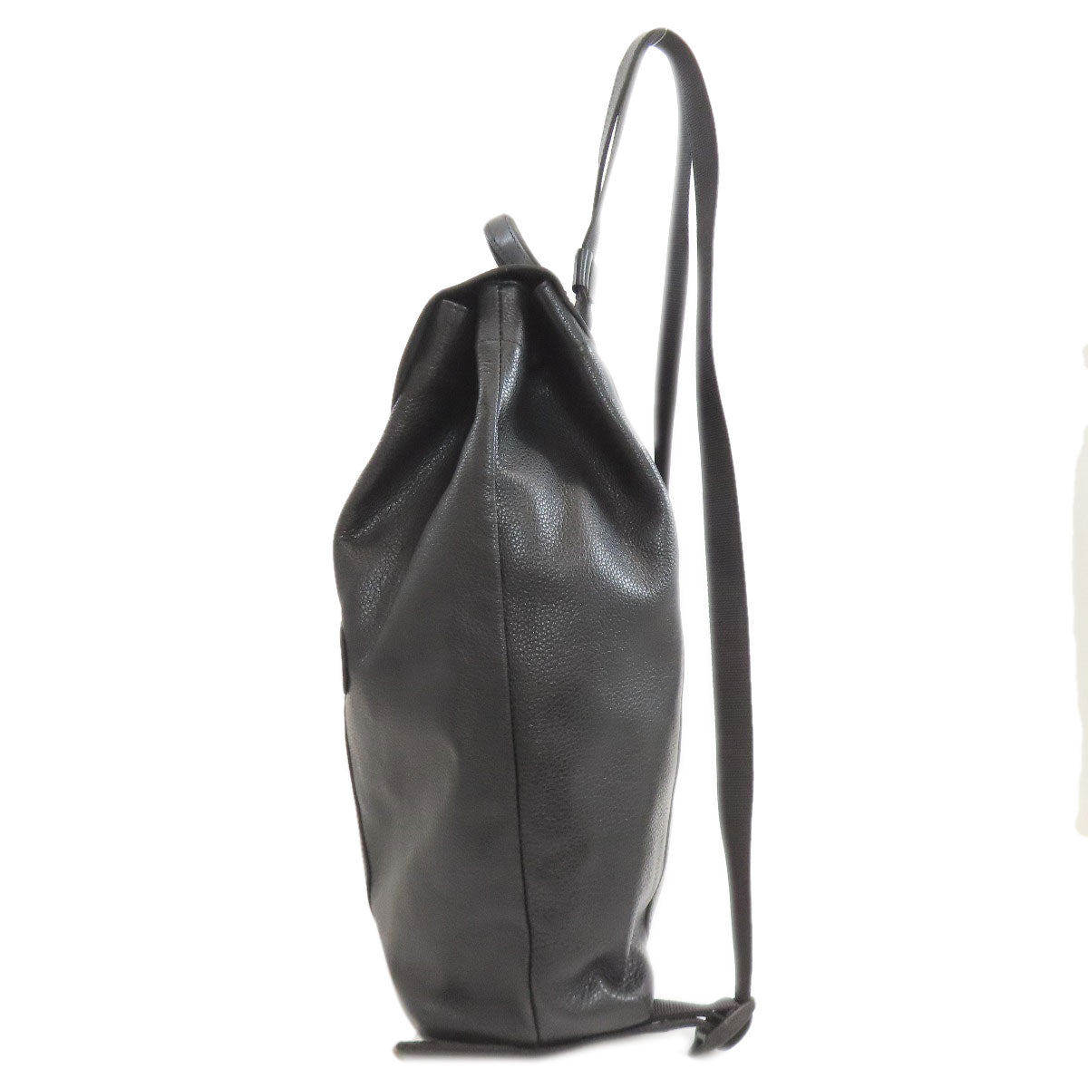 Longchamp logo Backpack Â· Daypack Leather Ladies [Used]