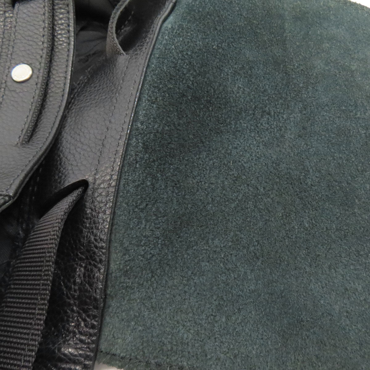 Longchamp logo Backpack Â· Daypack Leather Ladies [Used]