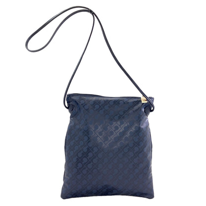 GHERARDINI Logo motif softy Shoulder Bag Polyester Polyurethane coatingLadies [Used]