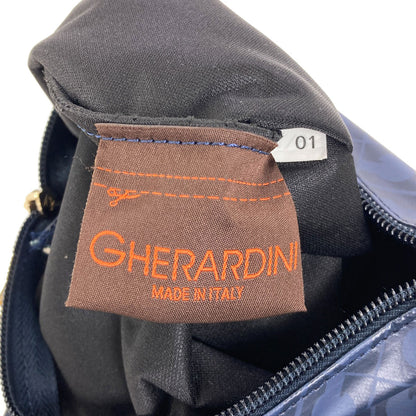 GHERARDINI Logo motif softy Shoulder Bag Polyester Polyurethane coatingLadies [Used]