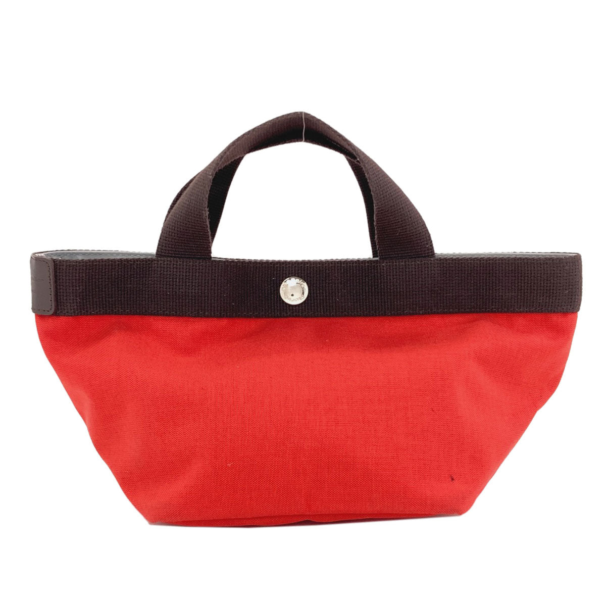 Herve Chapelier Boat-shaped tote Handbag Canvas Ladies [Used]