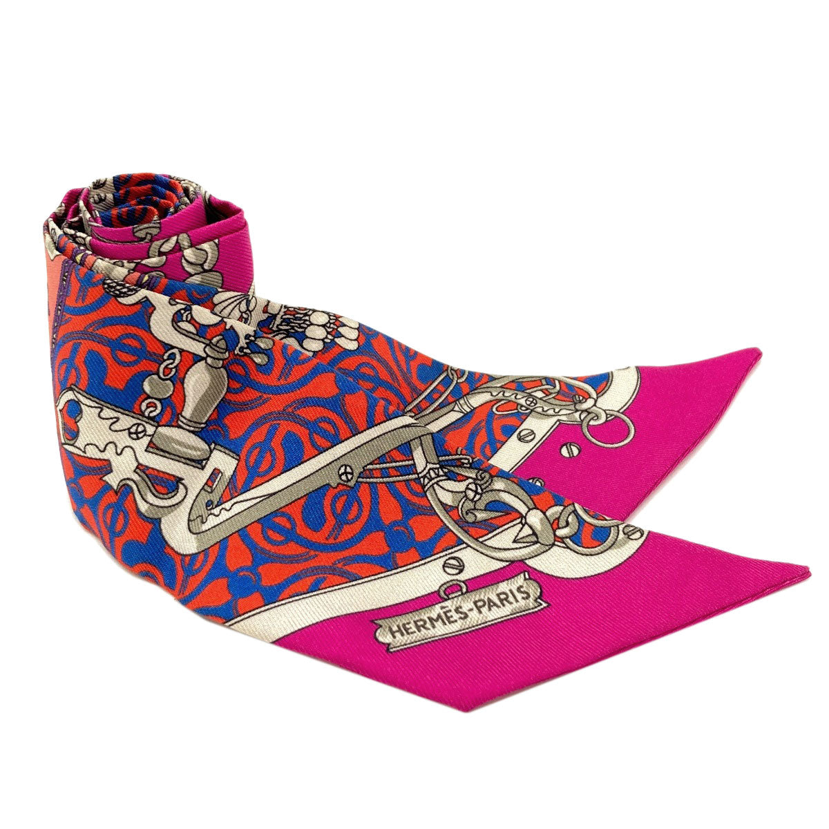 HERMES Twilly Scarf Silk Ladies [Used]