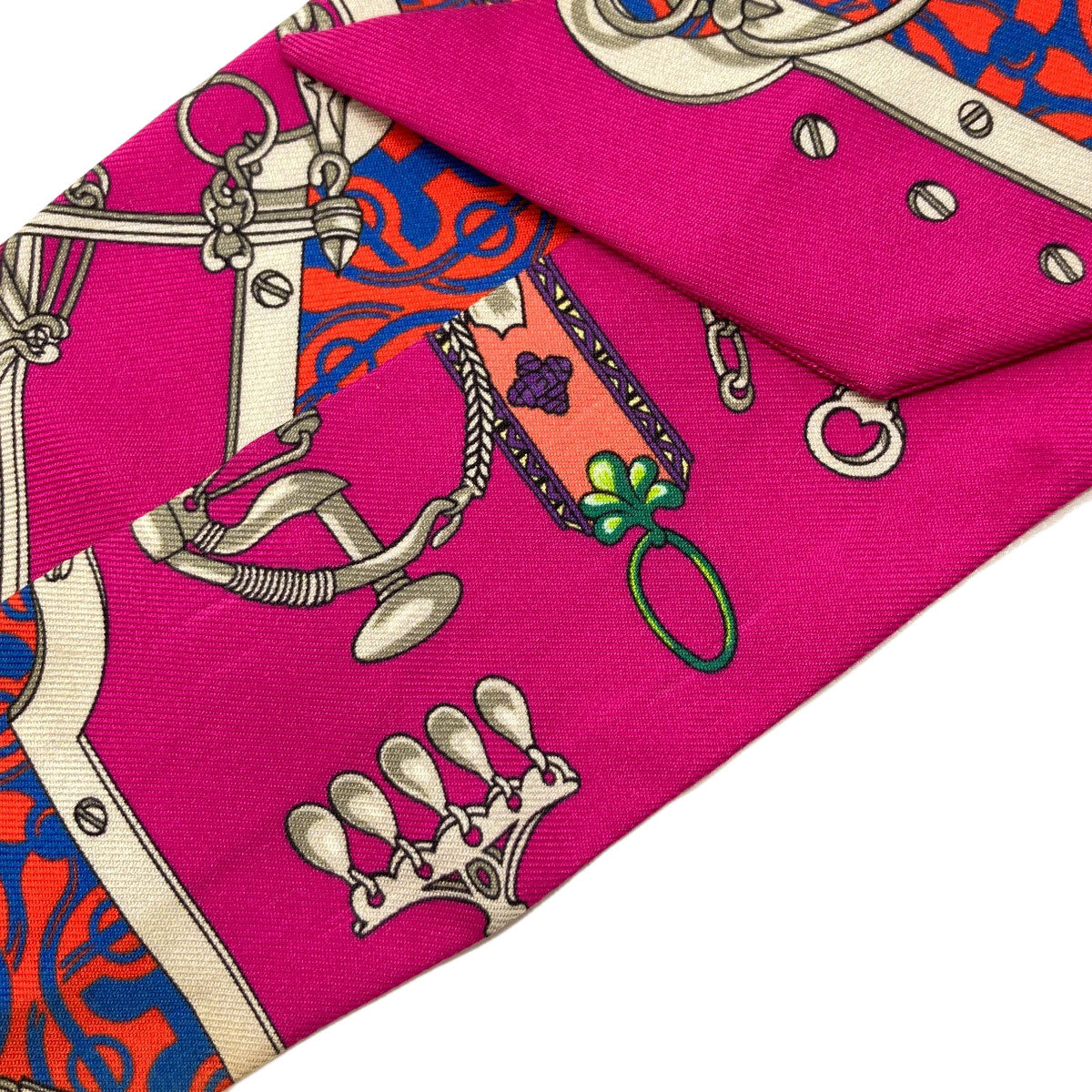 HERMES Twilly Scarf Silk Ladies [Used]