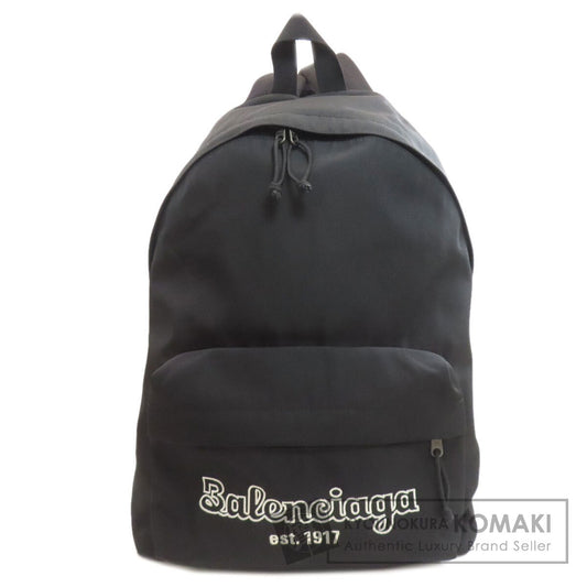 BALENCIAGA 503221 logo Backpack Â· Daypack Canvas Ladies [Used]
