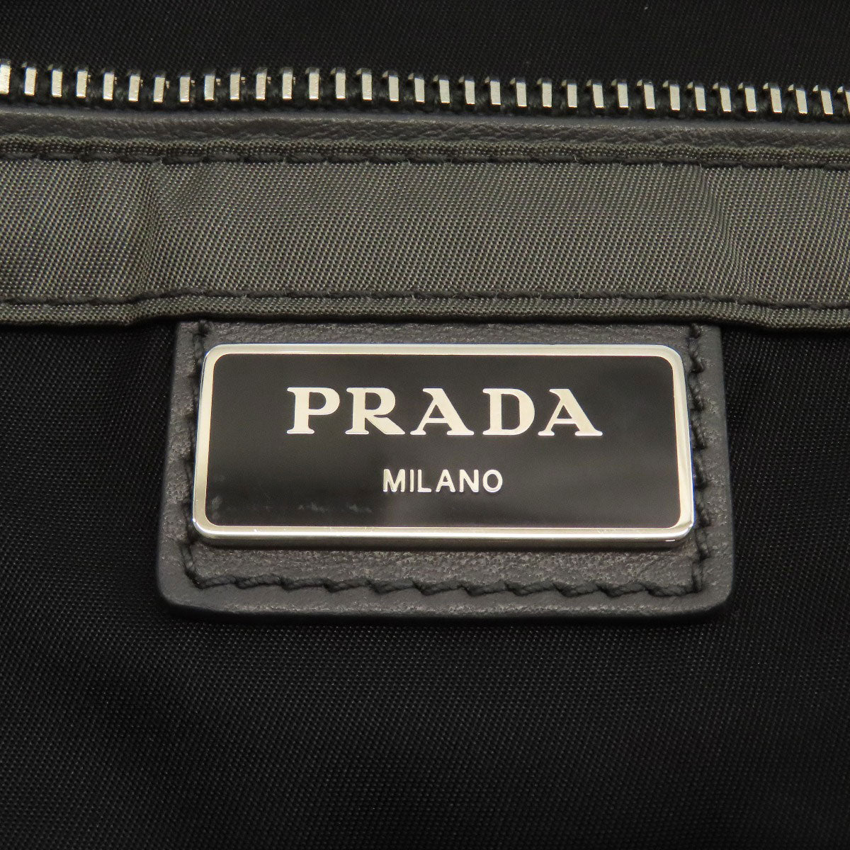PRADA 2VZ010 Logo Hardware Backpack Â· Daypack Nylon mens [Used]