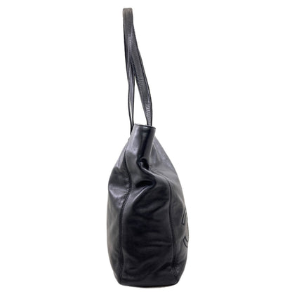 CHANEL COCO Mark Tote Bag Lambskin Ladies [Used]