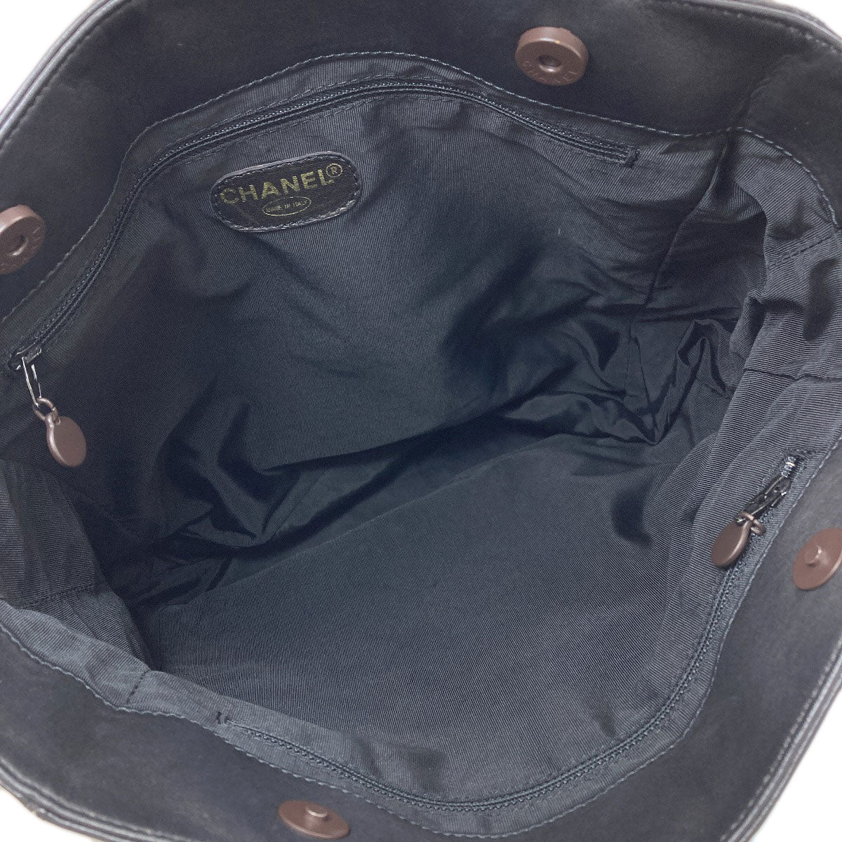 CHANEL COCO Mark Tote Bag Lambskin Ladies [Used]