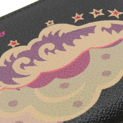 ETRO logo Long wallet (with coin pocket) Leather Ladies [Used]