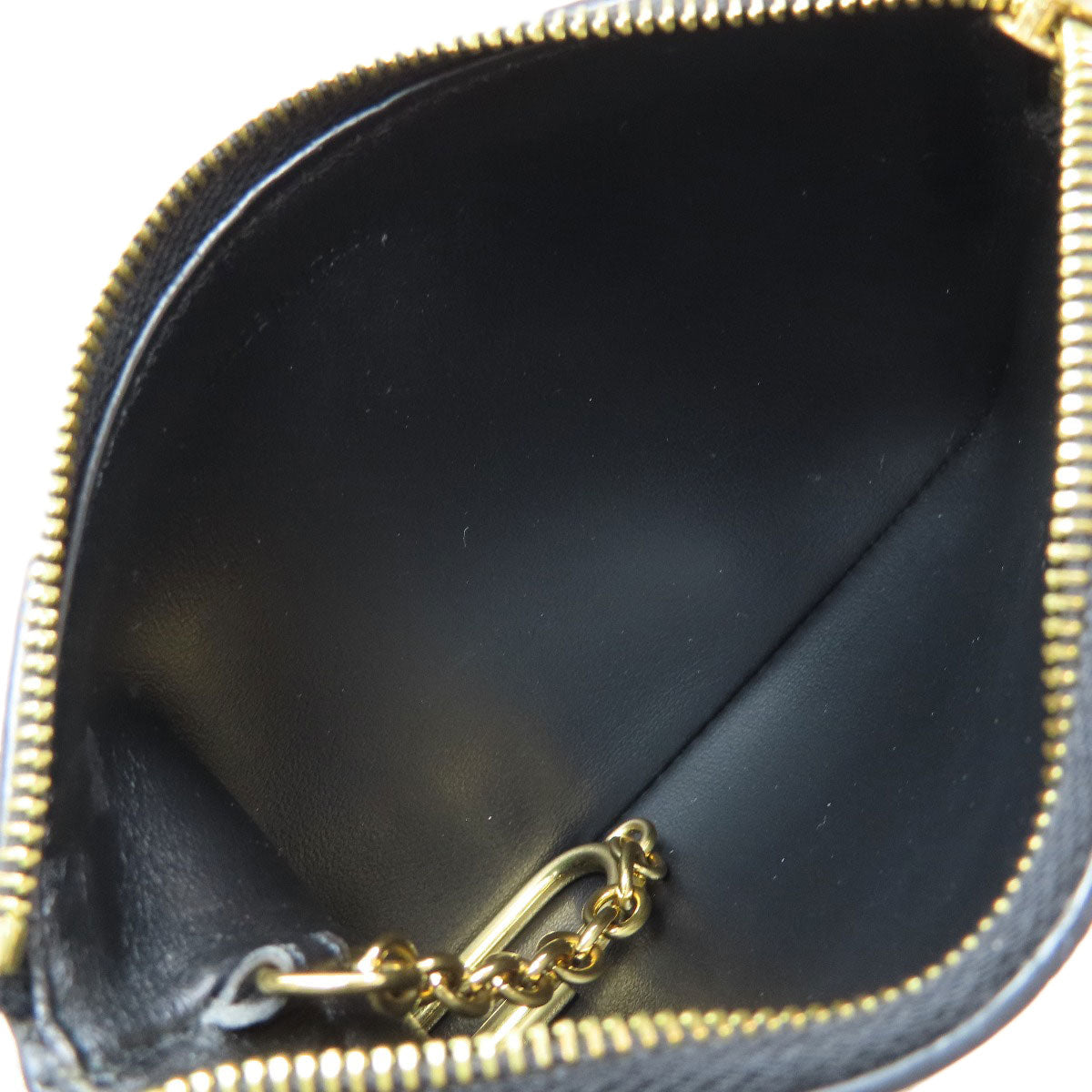 CELINE Triomphe coin purse Leather Ladies [Used]