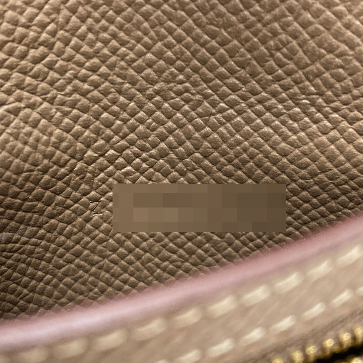 HERMES Bearn Compact Etop GoldHardware Bifold Wallet with Coin Pocket Epsom Ladies [Used]