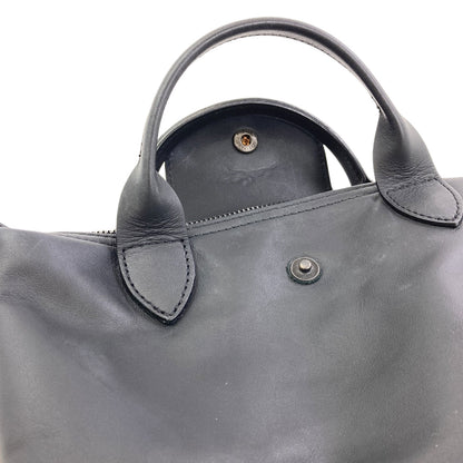 Longchamp Le Pliage 2WAY Handbag Leather Ladies [Used]