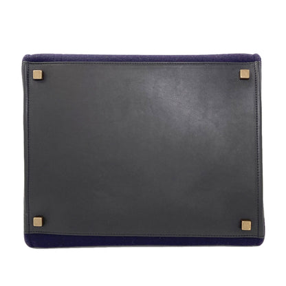 CELINE Luggage phantom Tote Bag Felt LeatherLadies [Used]