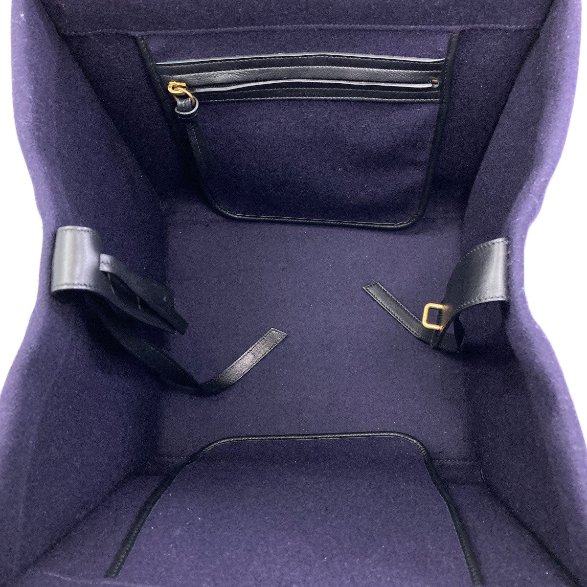 CELINE Luggage phantom Tote Bag Felt LeatherLadies [Used]