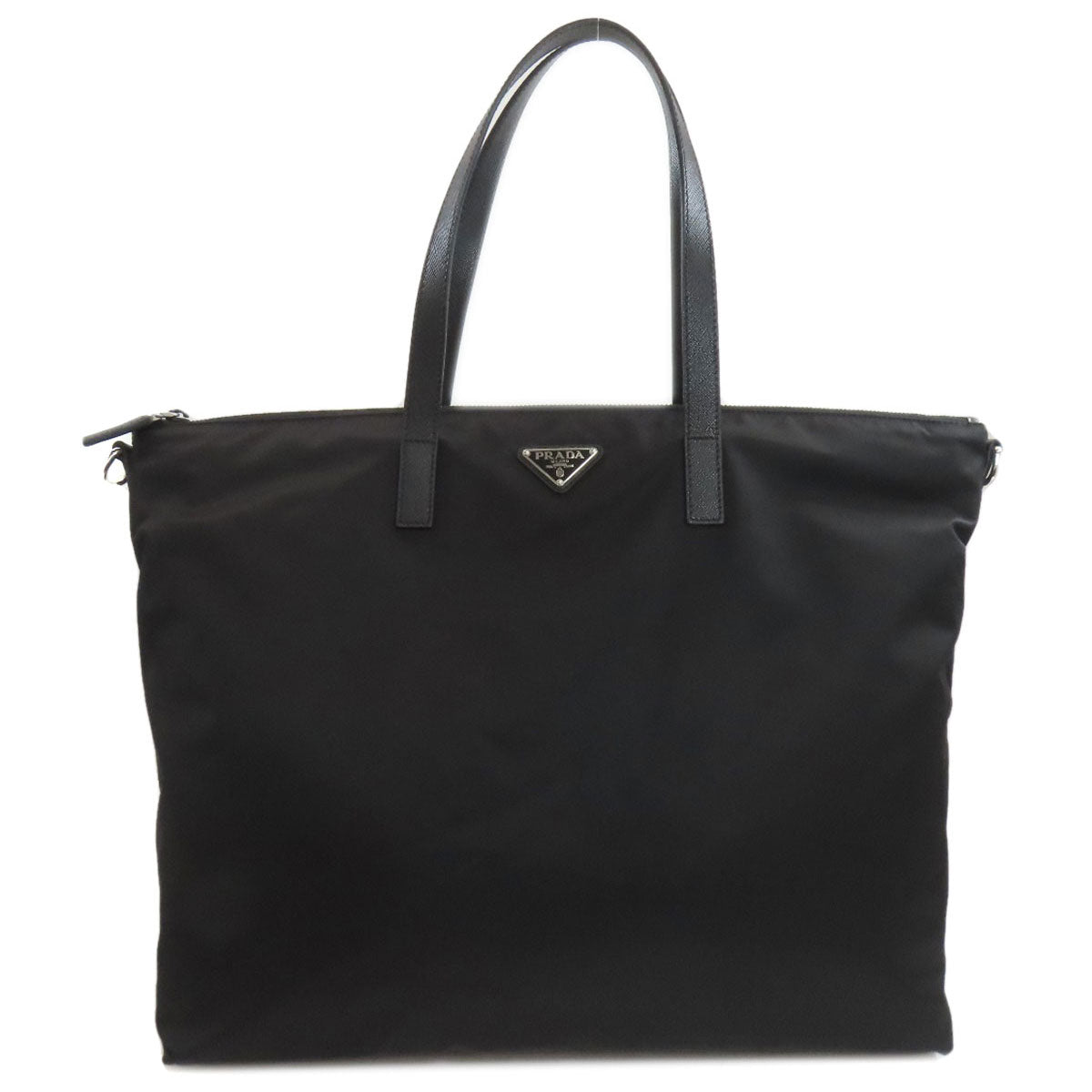 PRADA Logo Hardware Tote Bag Nylon Ladies [Used]