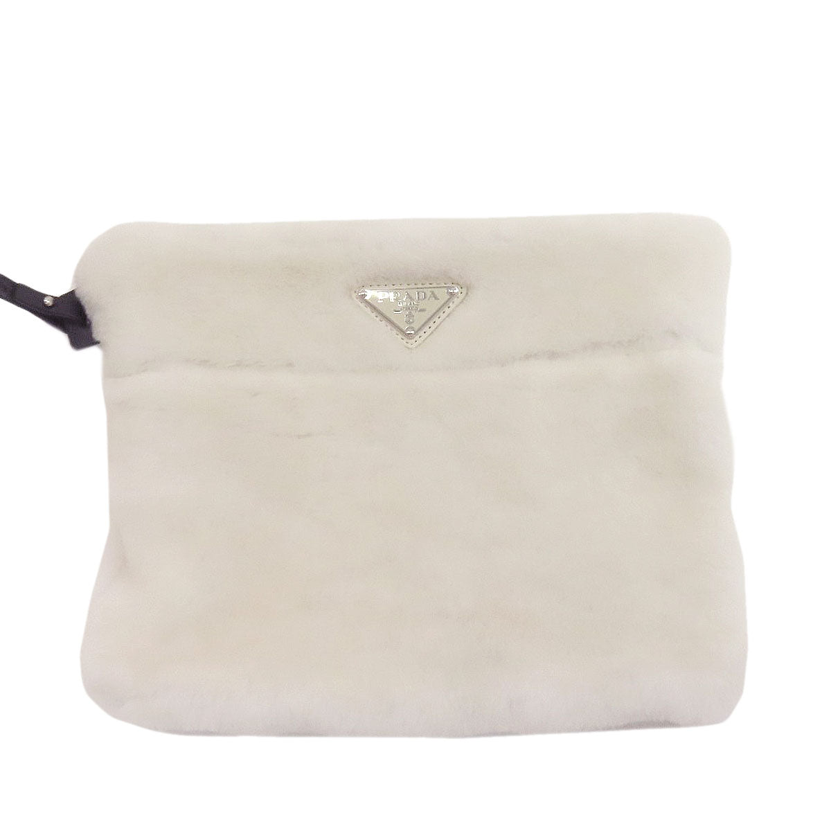 PRADA Quilted shearling Tote Bag Mouton Ladies [Used]