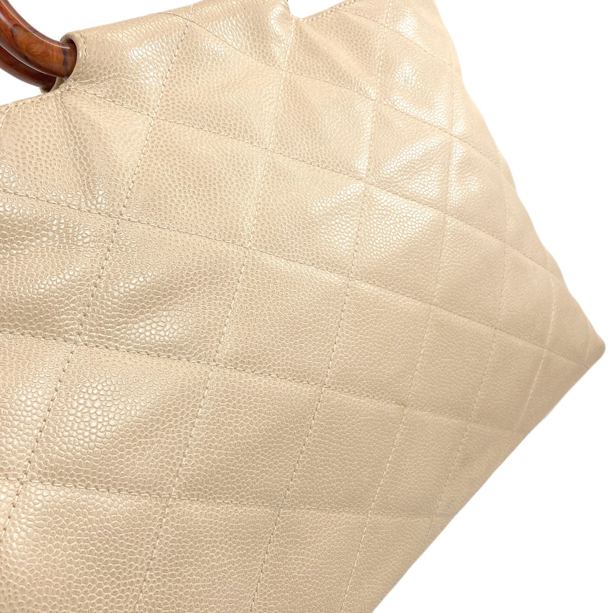 CHANEL Matelasse COCO Mark GoldHardware Handbag Grained Calfskin Skin Ladies [Used]