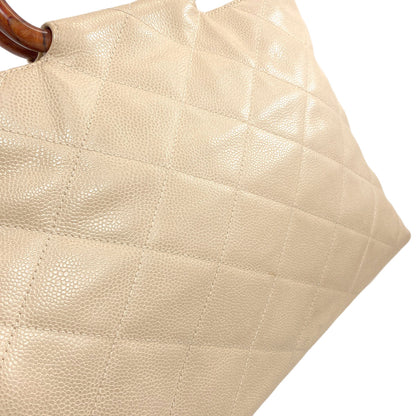 CHANEL Matelasse COCO Mark GoldHardware Handbag Grained Calfskin Skin Ladies [Used]