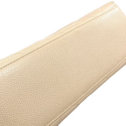 CHANEL Matelasse COCO Mark GoldHardware Handbag Grained Calfskin Skin Ladies [Used]