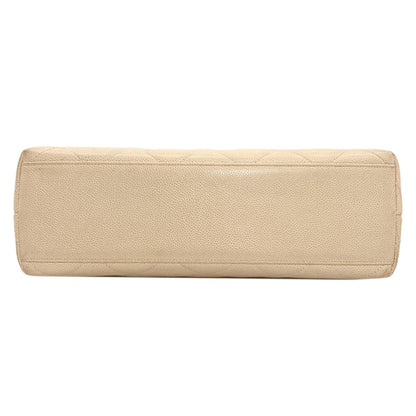 CHANEL Matelasse COCO Mark GoldHardware Handbag Grained Calfskin Skin Ladies [Used]