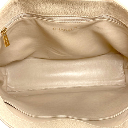 CHANEL Matelasse COCO Mark GoldHardware Handbag Grained Calfskin Skin Ladies [Used]