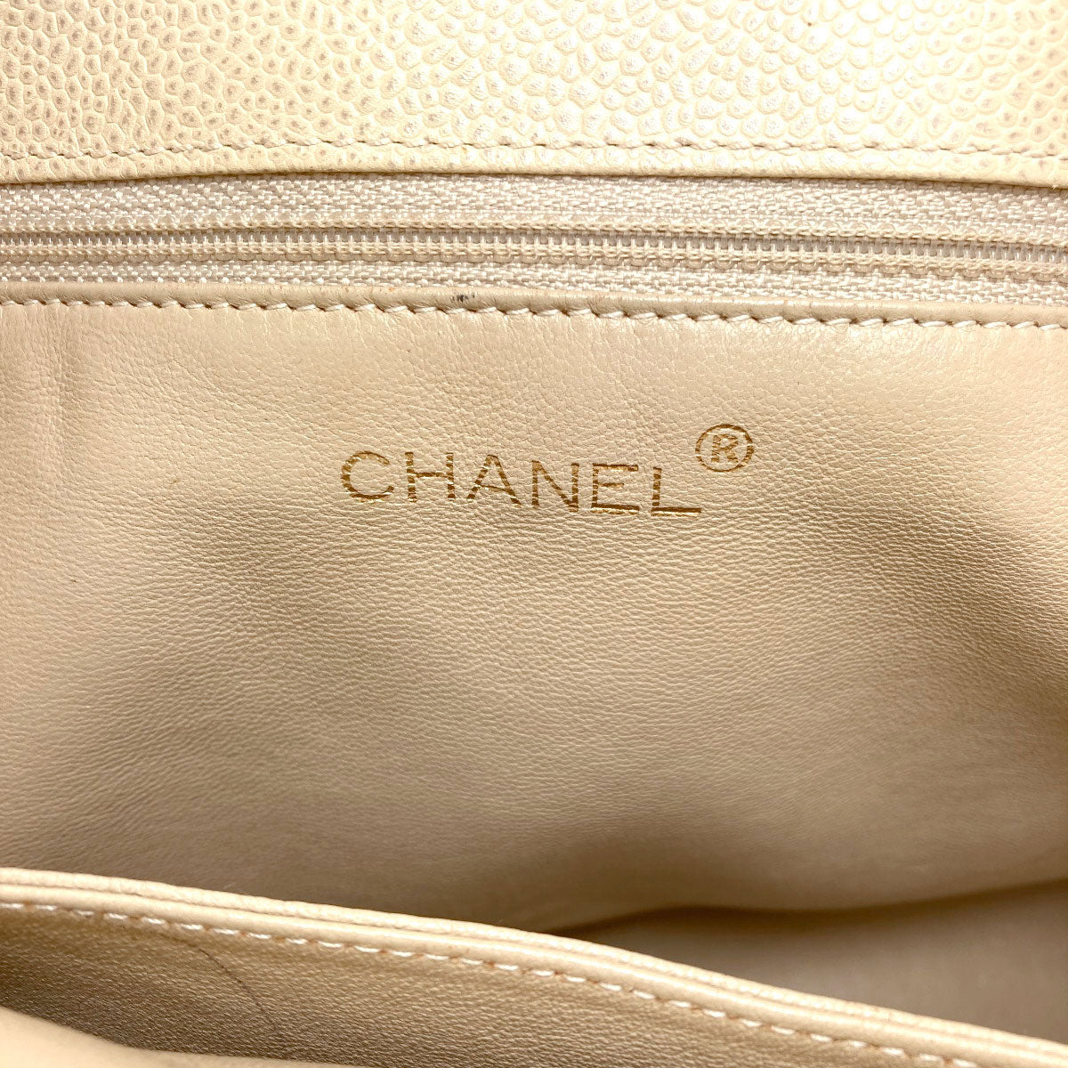 CHANEL Matelasse COCO Mark GoldHardware Handbag Grained Calfskin Skin Ladies [Used]