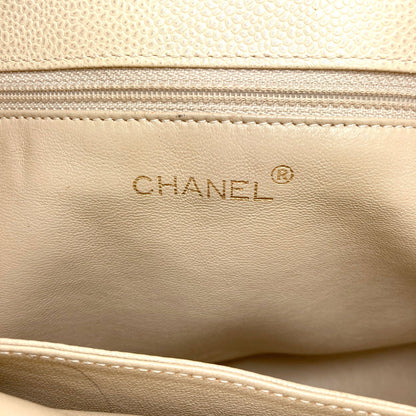 CHANEL Matelasse COCO Mark GoldHardware Handbag Grained Calfskin Skin Ladies [Used]