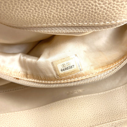 CHANEL Matelasse COCO Mark GoldHardware Handbag Grained Calfskin Skin Ladies [Used]