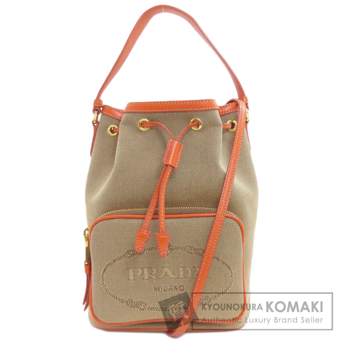 PRADA 2WAY Handbag Canvas Ladies [Used]