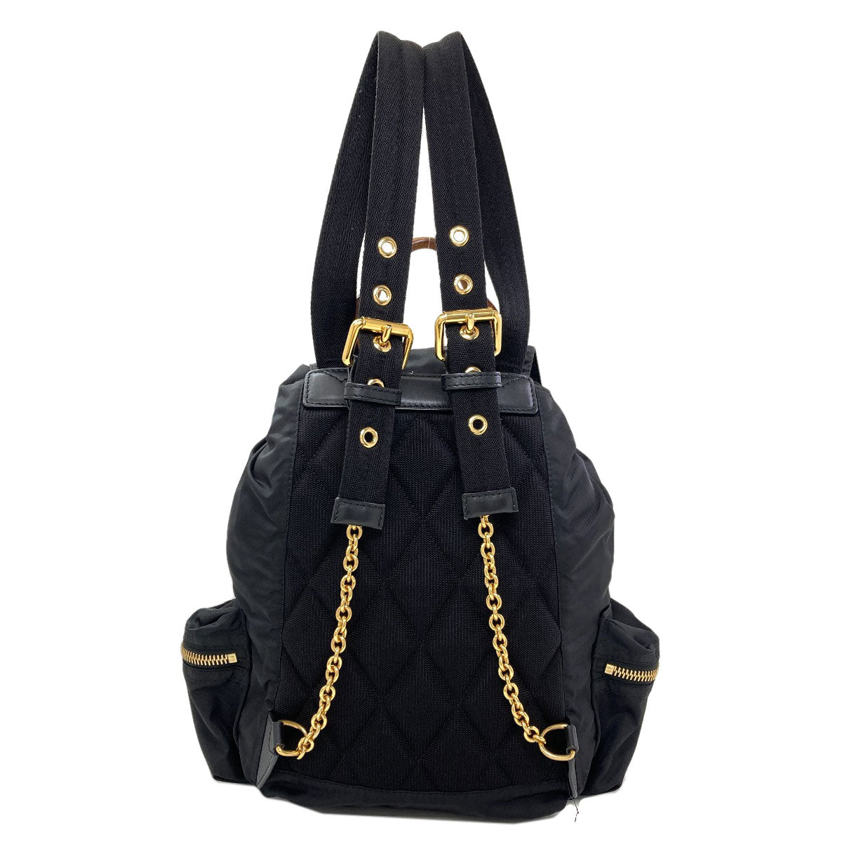 BURBERRY logo Backpack Â· Daypack Nylon Ladies [Used]