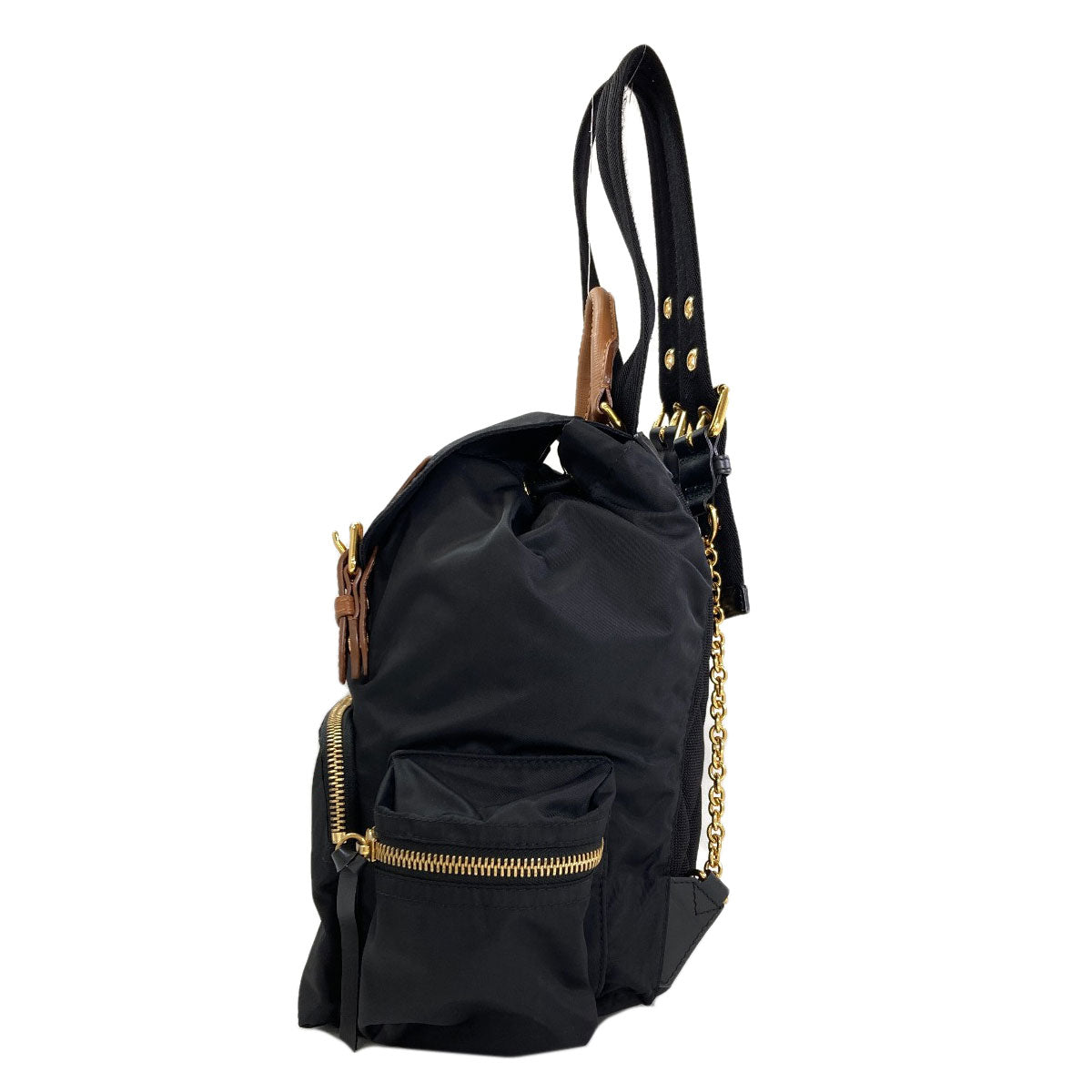 BURBERRY logo Backpack Â· Daypack Nylon Ladies [Used]