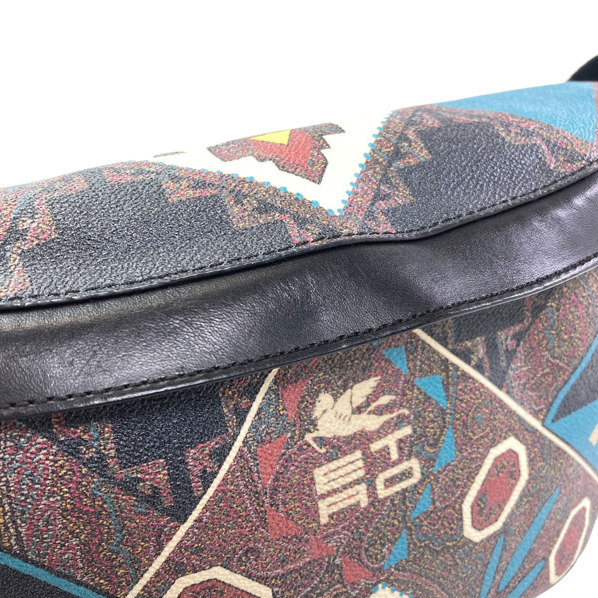 ETRO Paisley pattern body bag PVC Ladies [Used]