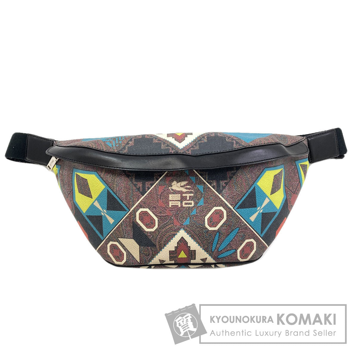 ETRO Paisley pattern body bag PVC Ladies [Used]