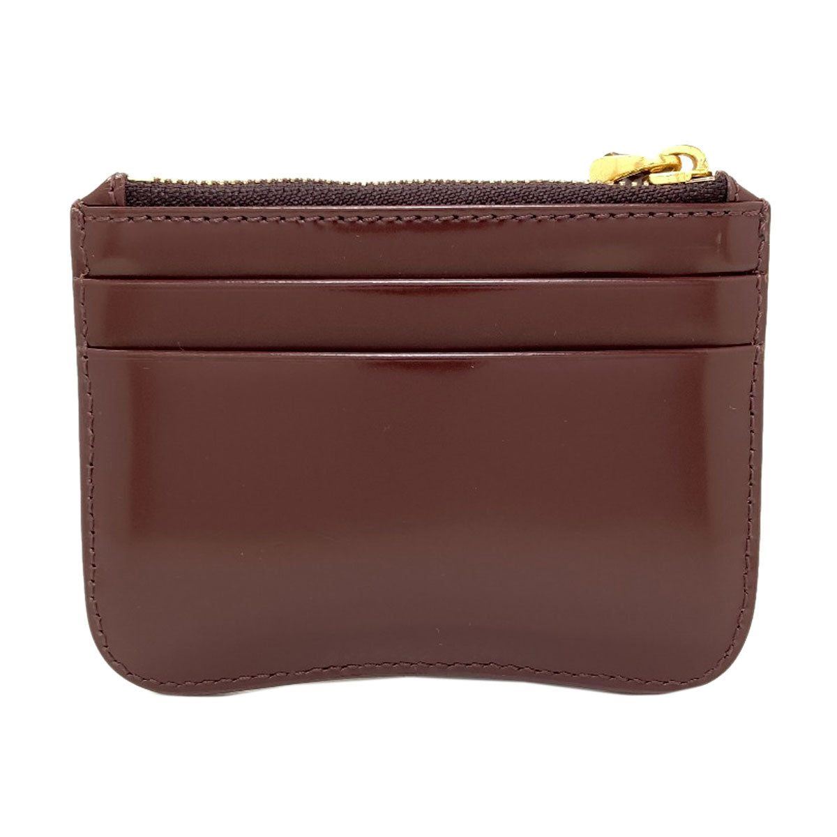 SELECT GOODS Ami Paris Zip Card Case Card Case Leather Ladies [Used]