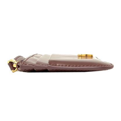 SELECT GOODS Ami Paris Zip Card Case Card Case Leather Ladies [Used]