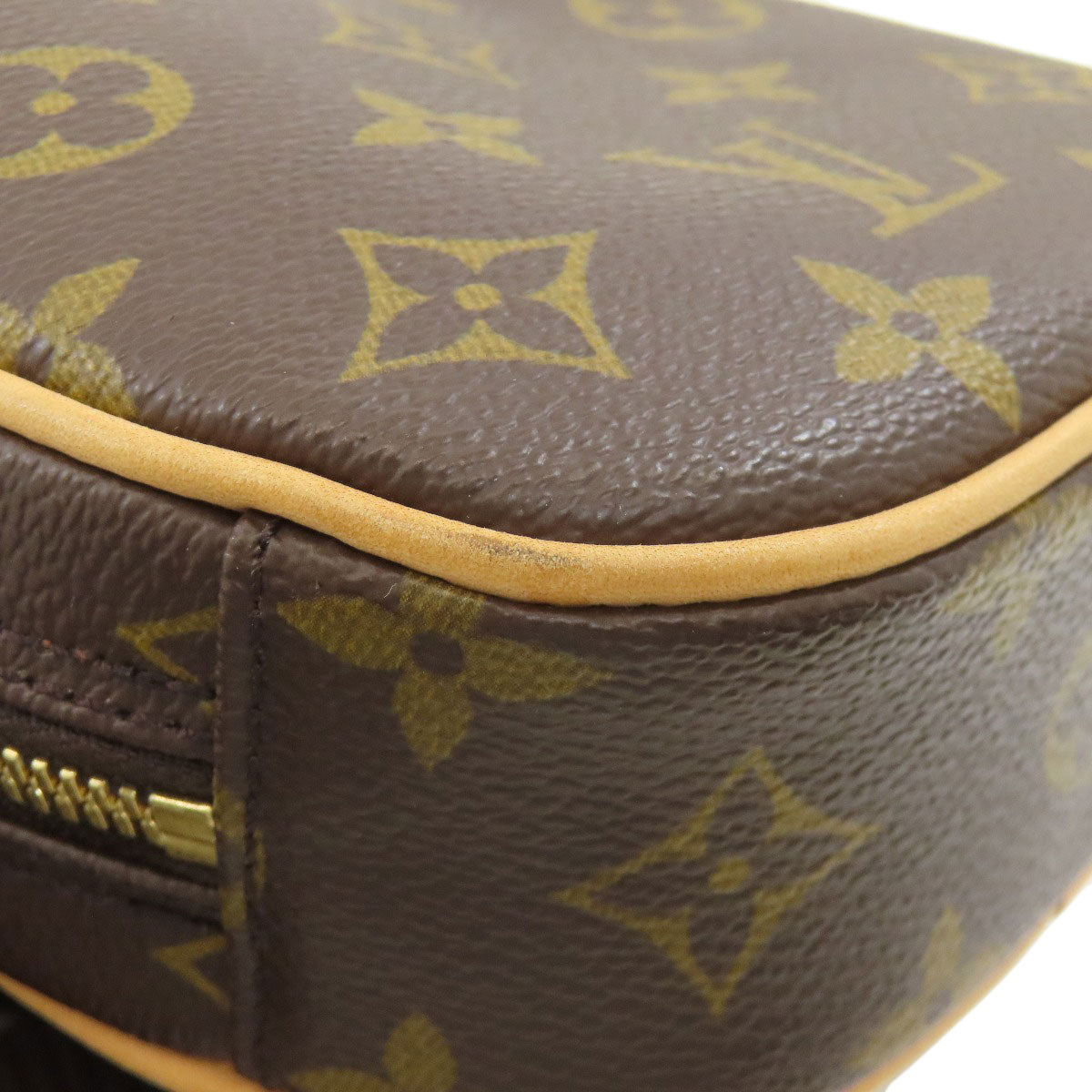 LOUIS VUITTON M51870 Pochette Gange body bag Monogram canvas Ladies [Used]