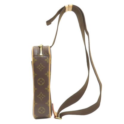 LOUIS VUITTON M51870 Pochette Gange body bag Monogram canvas Ladies [Used]