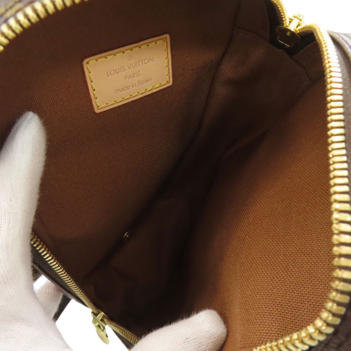 LOUIS VUITTON M51870 Pochette Gange body bag Monogram canvas Ladies [Used]