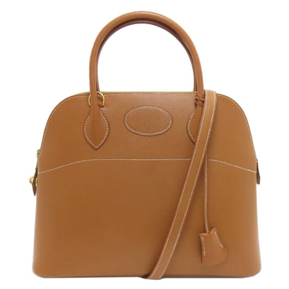 HERMES Bolide31 Gold GoldHardware Handbag Epsom Ladies [Used]