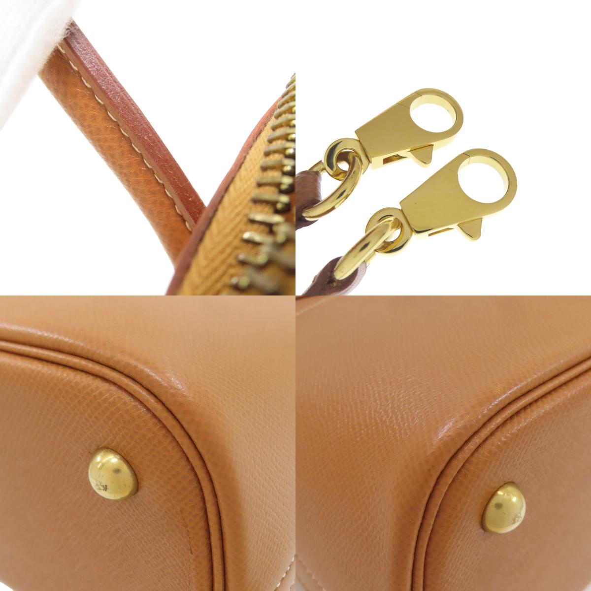 HERMES Bolide31 Gold GoldHardware Handbag Epsom Ladies [Used]