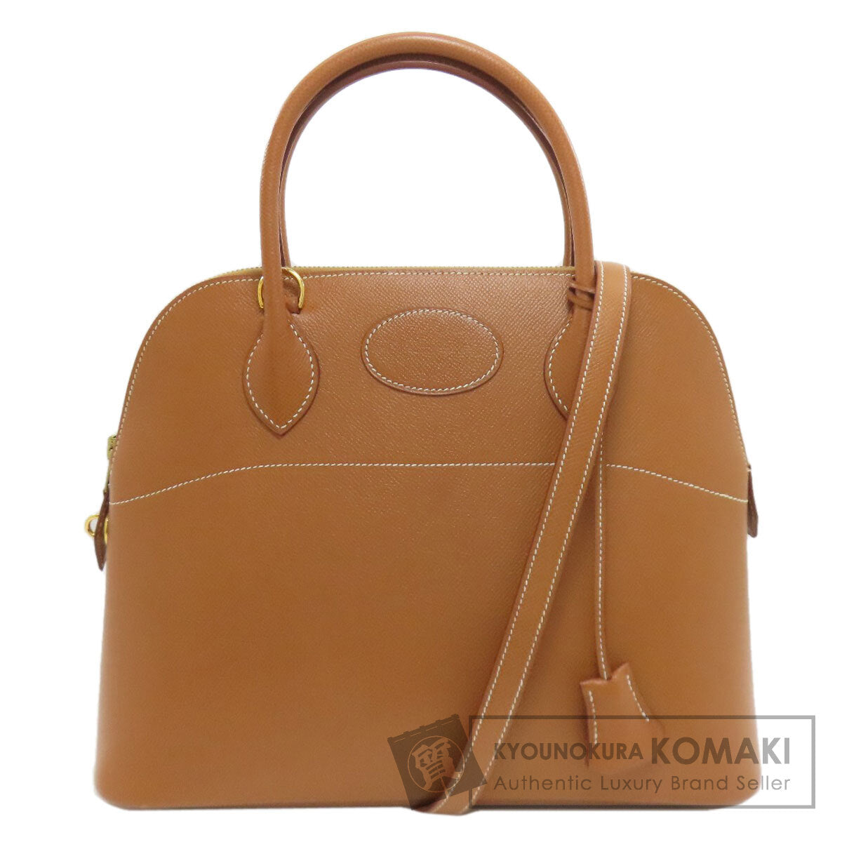 HERMES Bolide31 Gold GoldHardware Handbag Epsom Ladies [Used]