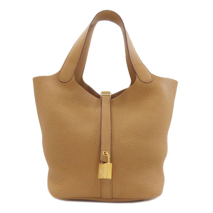 HERMES Picotin Lock MM GoldHardware Handbag Taurillon Clemence Ladies [Used]