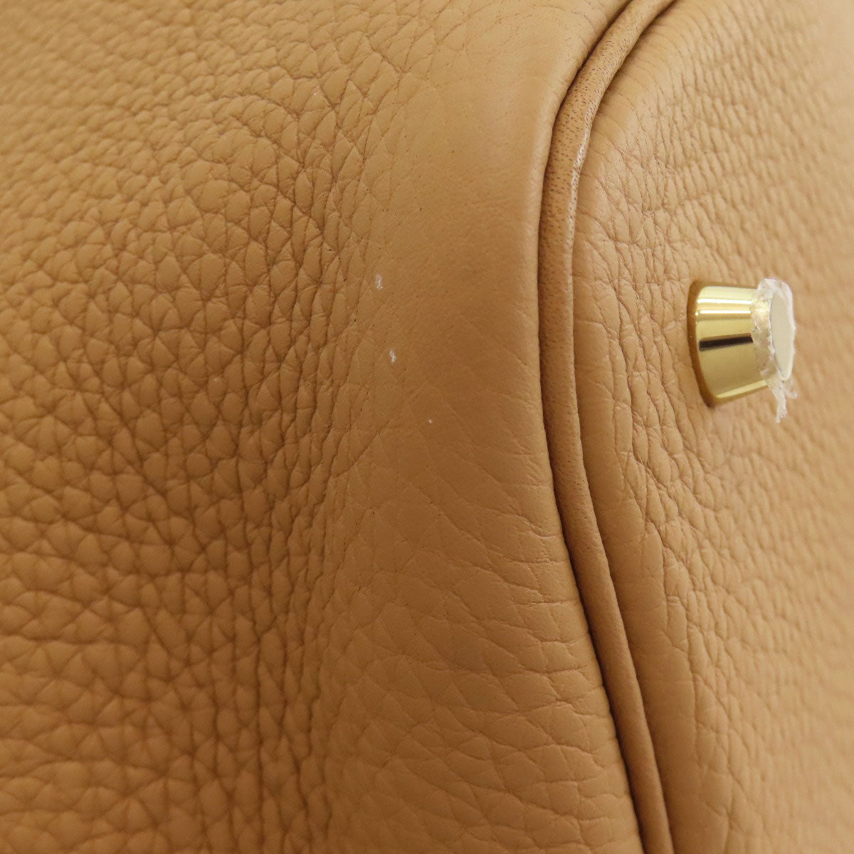 HERMES Picotin Lock MM GoldHardware Handbag Taurillon Clemence Ladies [Used]
