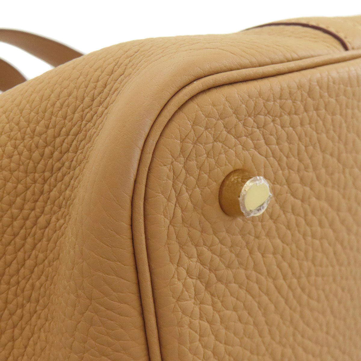 HERMES Picotin Lock MM GoldHardware Handbag Taurillon Clemence Ladies [Used]