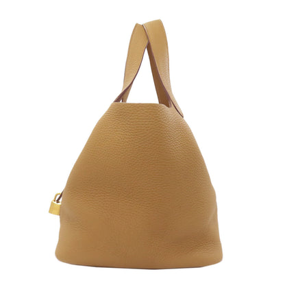 HERMES Picotin Lock MM GoldHardware Handbag Taurillon Clemence Ladies [Used]