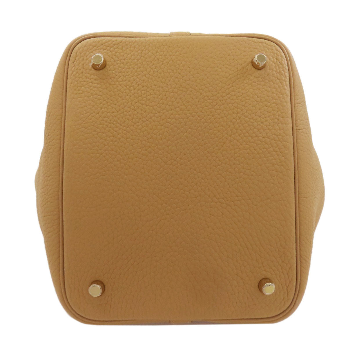 HERMES Picotin Lock MM GoldHardware Handbag Taurillon Clemence Ladies [Used]